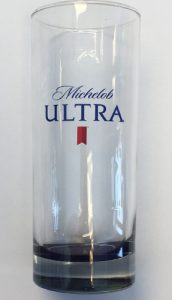 Michelob Ultra Blue Bottom Glass The Beer Gear Store