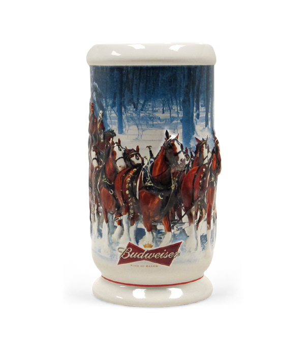 Details about   2007 Budweiser Holiday Stein 