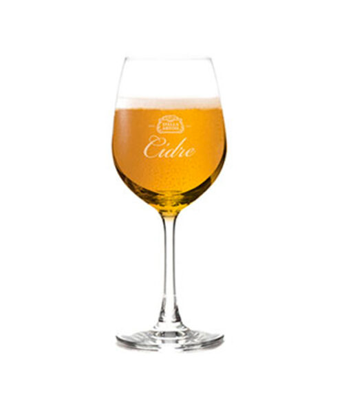 Stella Artois Cidre 16 oz Stemmed Glass