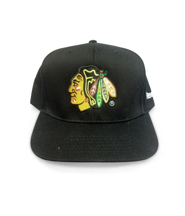 chicago blackhawks flat cap