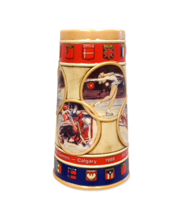 Winter of 1988 Olympic Games Collectors Stein