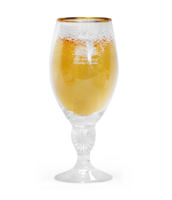 PUB/BAR/BBQ 100% RECYCLED STELLA ARTOIS LAGER BEER CHALICE GLASS GOBLET 