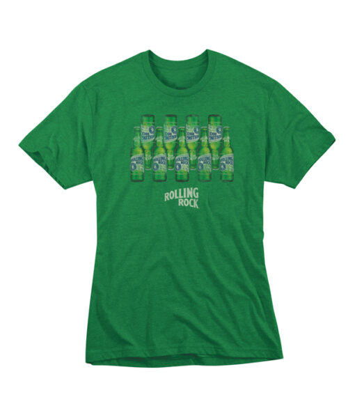 Eye-Catching Unique Green Rolling Rock Beer Gift Baseball Jersey