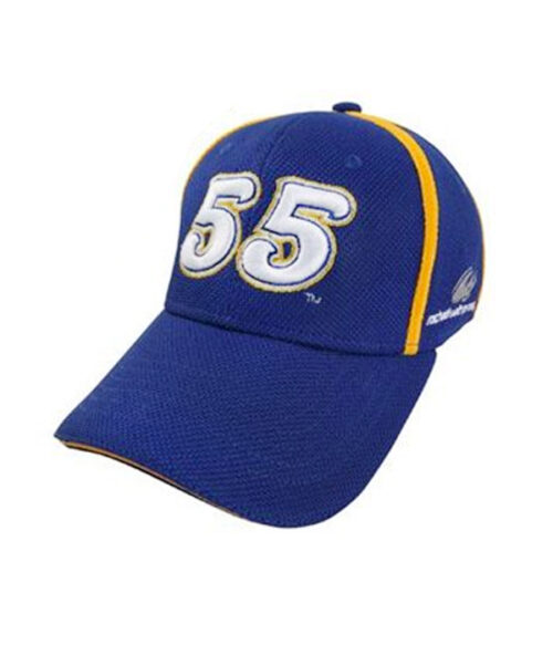 #55 Mark Martin Aaron's Blue NASCAR Hat