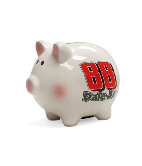 Dale Jr. # 88 Ceramic Piggy Bank