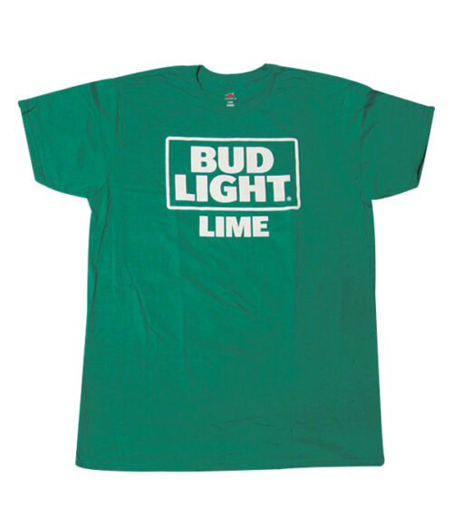 Bud Light Lime Kelly Green Tee