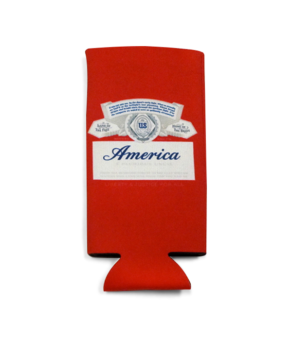 Budweiser Tall Beer 16 oz Glass Red/Clear and Koozie - This Bud's for You  (375)