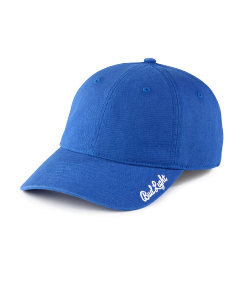 Bud Light Royal Blue Script Hat