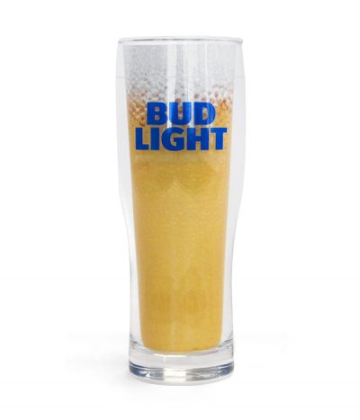 Bud Light Premium Light Lager Pilsner Glass - The Beer Gear Store