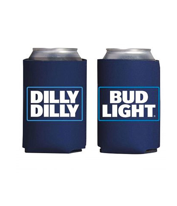 Hører til krabbe svulst Bud Light Dilly Dilly Fold Can Coolie - The Beer Gear Store