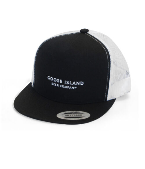 Goose Island Yupoong Black Mesh Back Hat