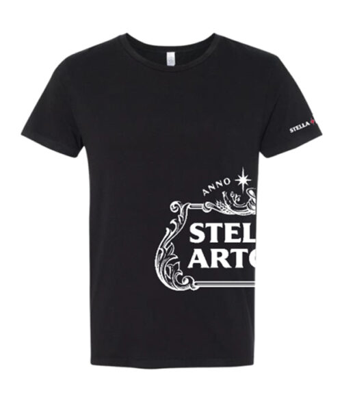 Stella Artois Black Crew Neck T-Shirt