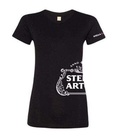 Stella Artois Ladies Iconic Black T-Shirt