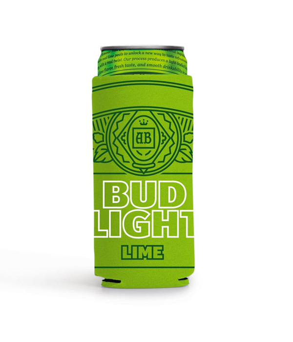 Coozie...Fits 24 oz can....NEW Koozy Bud Light Lime A Rita Beer Can Coozy 
