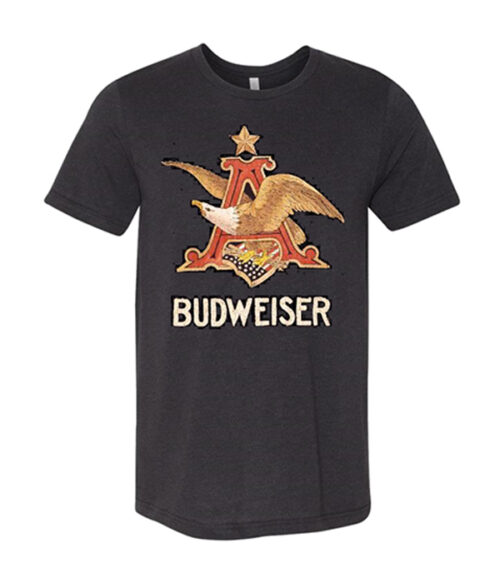 Budweiser A&Eagle Black T-shirt