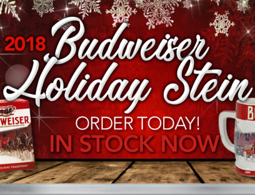 2018 Budweiser Holiday Stein