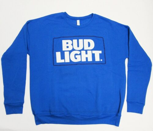 Bud Light Blue Sweatshirt
