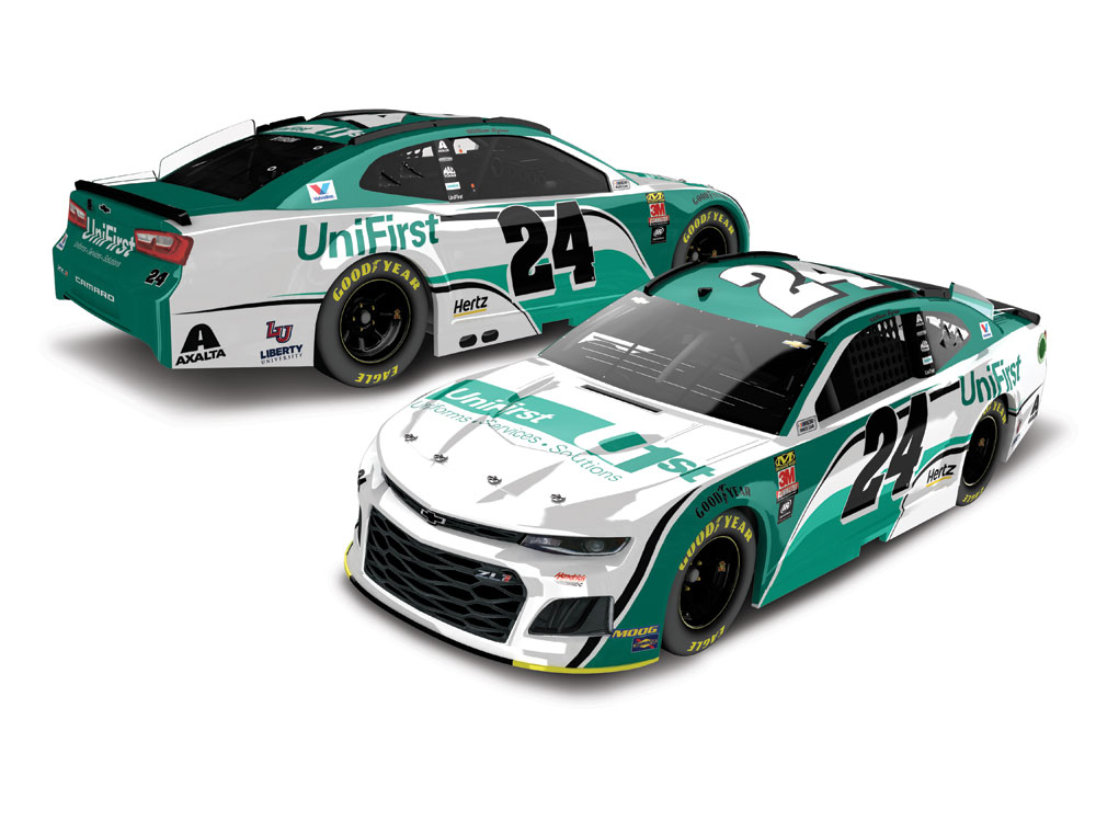 #24 William Byron UniFirst 2019 1/64 NASCAR Diecast - The ...