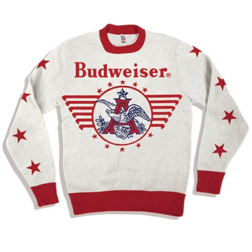 Budweiser Red and White AB Sweatshirt
