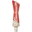 Budweiser Bowtie Red Large Tap Handle