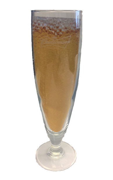 Buweiser Footed Pilsner Glass