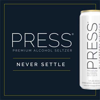 Press Premium Alcohol Seltzer