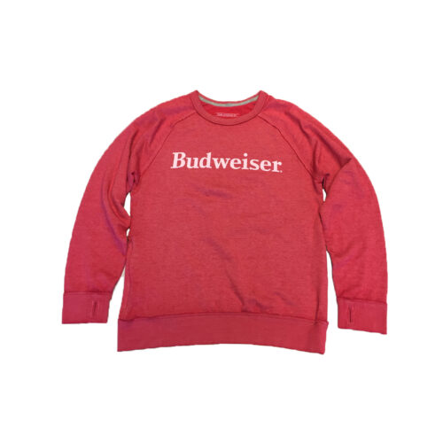 Budweiser Red Longsleeve Sweatshirt