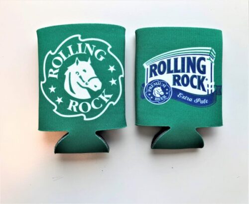Rolling Rock Green Can Coolie