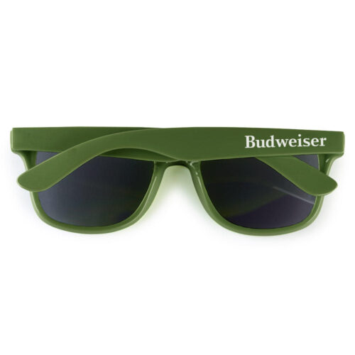 Budweiser Green Sunglasses