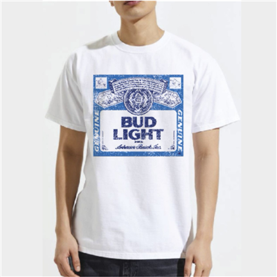 Budweiser Chicago Bulls White T-Shirt - The Beer Gear Store