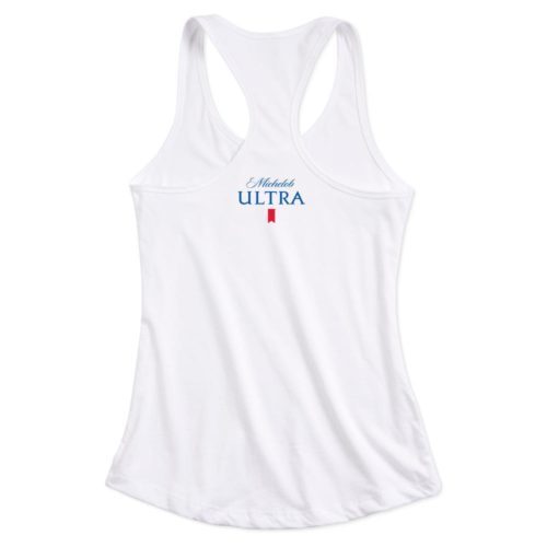 Michelob Ultra White Ladies Tank - The Beer Gear Store