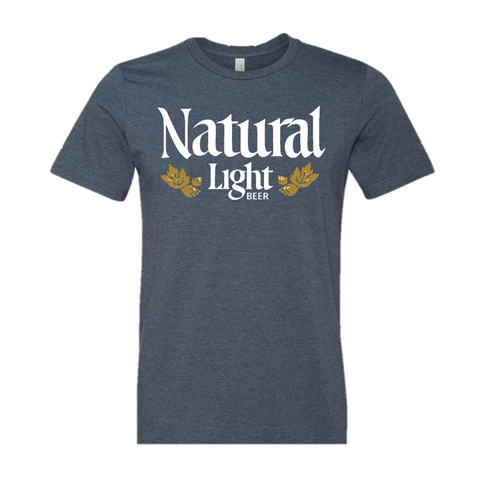 Natural Light Blue Shirt - The Beer Gear Store