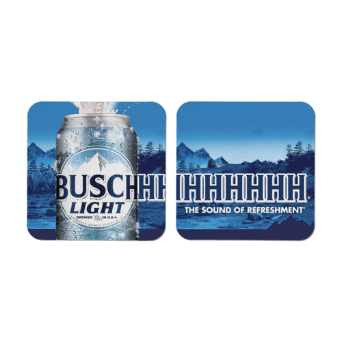 16 Bud Rocks America   Beer Coasters 