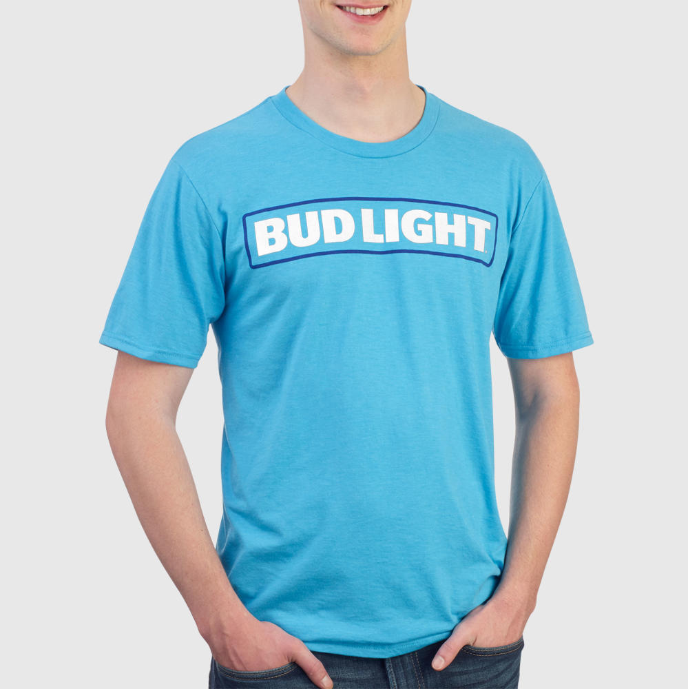 Bud Light Iconic T Shirt The Beer Gear Store