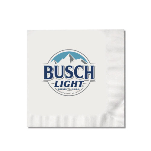 Busch Light Napkin