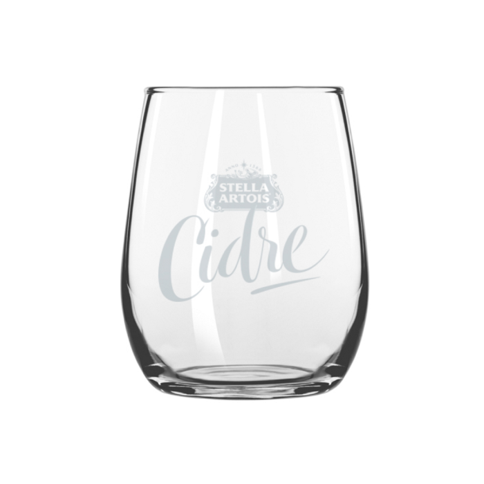 Stella Cidre Stemless glass