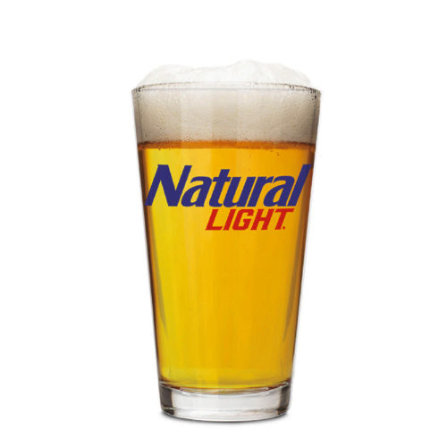 Natural Light Pint Glass