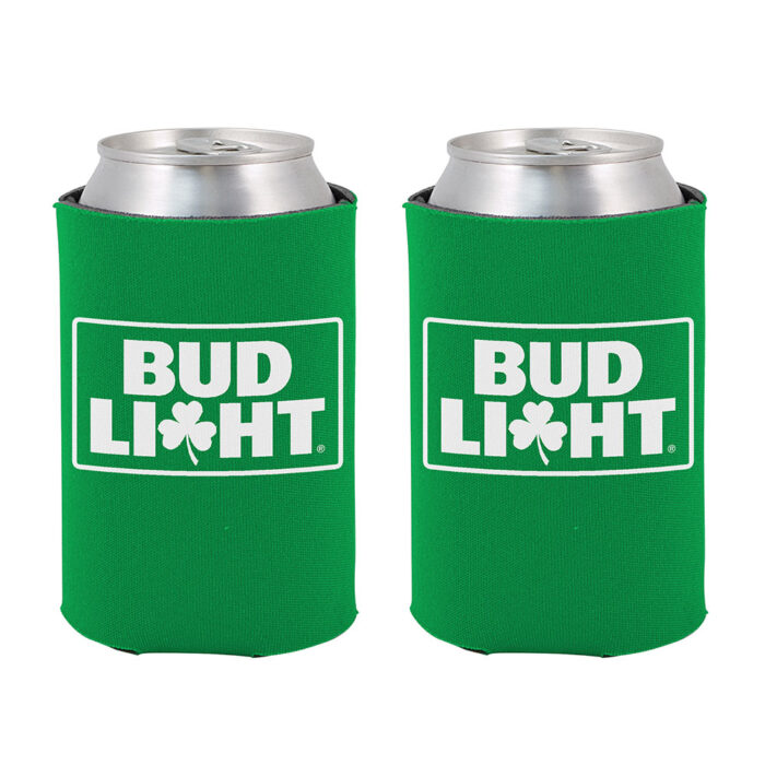 BUD LIGHT ST. PATTY COOLIES