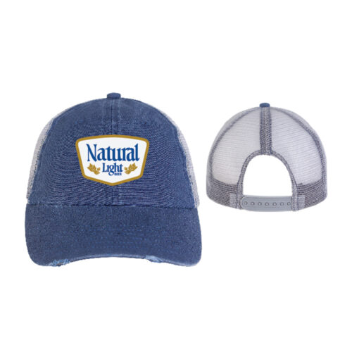 Natural Light Royal Blue Hat - The Beer Gear Store
