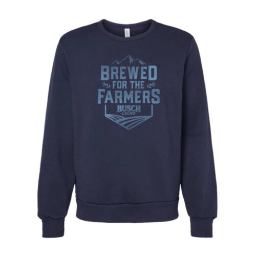 Busch Light For the Farmers Crew Neck