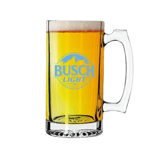 Bud Light Orange Frosted 16oz Pub Glass - The Beer Gear Store