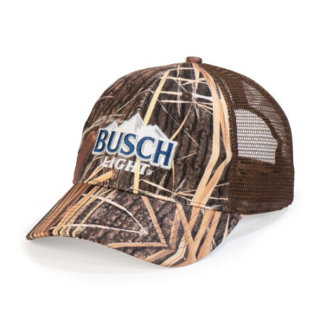 Busch Light Mesh Back Fishing Hat