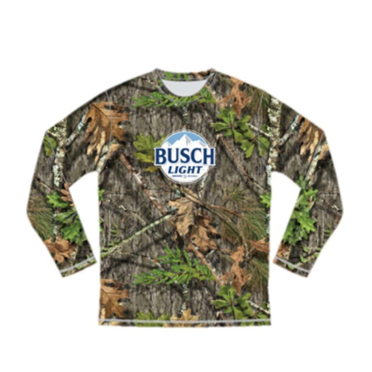 Busch Light Hunting Long Sleeve Shirt The Beer Gear Store