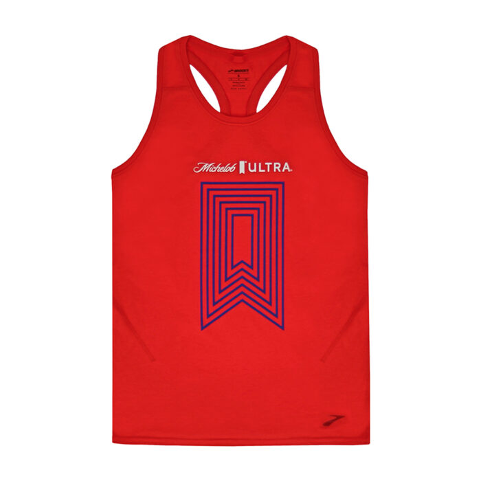 MUL Active start brooks ladies red tank