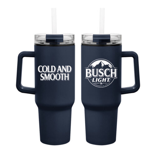 Busch Light Cold & Smooth navy Tumbler