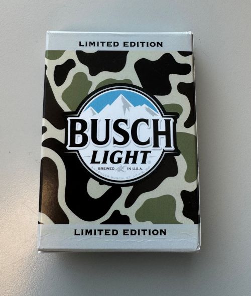 Busch Light Camo Cards