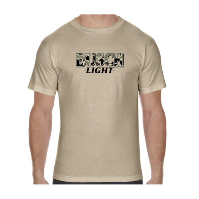 Busch Light Hnting tan T-Shirt