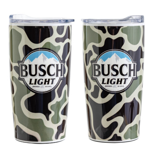 Busch LIght Camo Tumbler