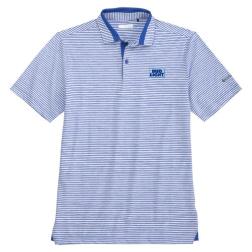 Bud Light Columbia Stripe Polo