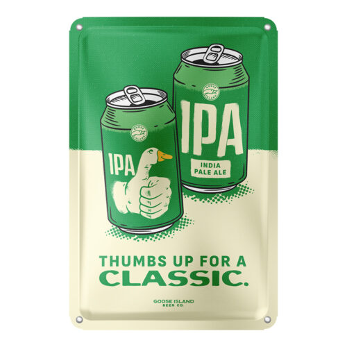 GI IPA Tin sign